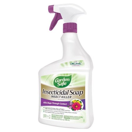 GARDEN SAFE Organic Spray Insecticidal Soap 32 oz HG-93216